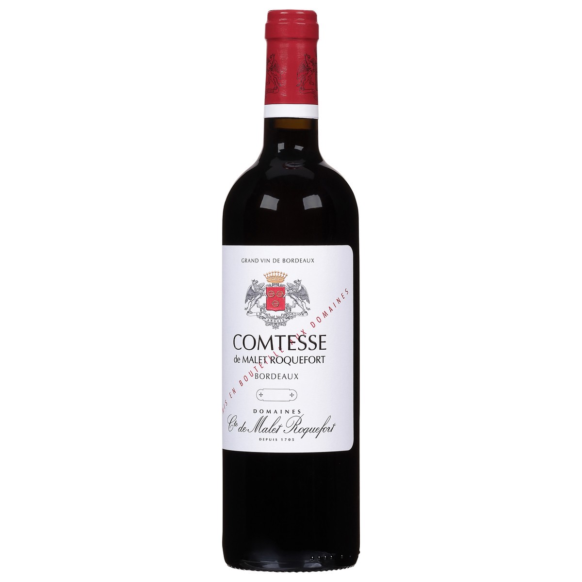 slide 5 of 11, Comtesse de Malet Roquefort Bordeaux 750 ml, 750 ml