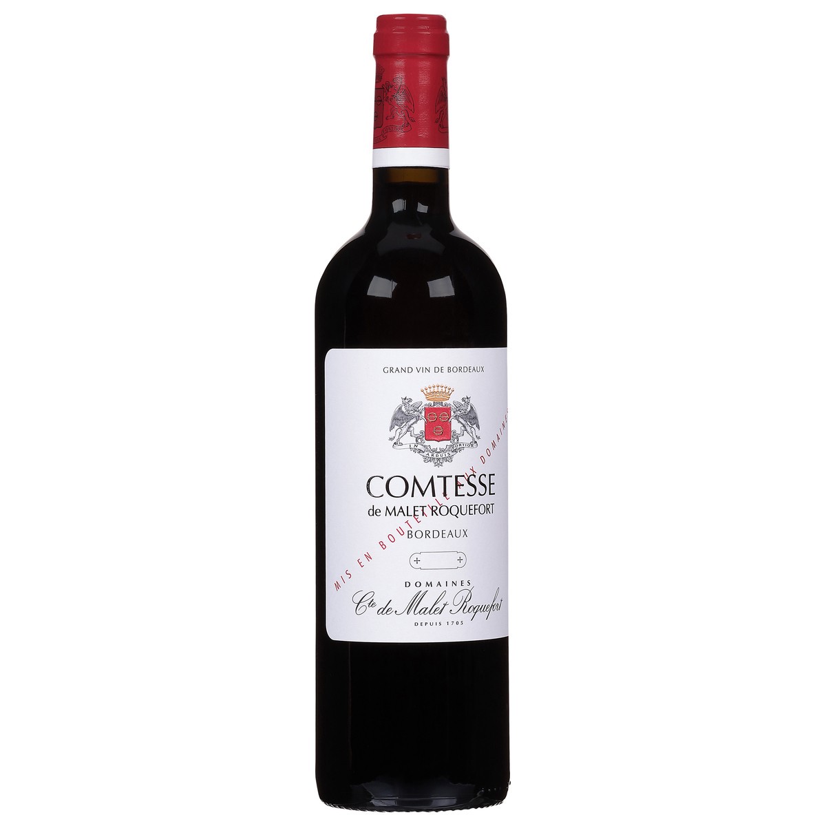 slide 10 of 11, Comtesse de Malet Roquefort Bordeaux 750 ml, 750 ml