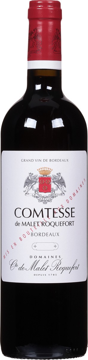 slide 11 of 11, Comtesse de Malet Roquefort Bordeaux 750 ml, 750 ml