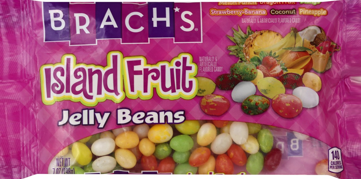 slide 5 of 5, Brach's Island Fruit Jelly Beans, 7 oz