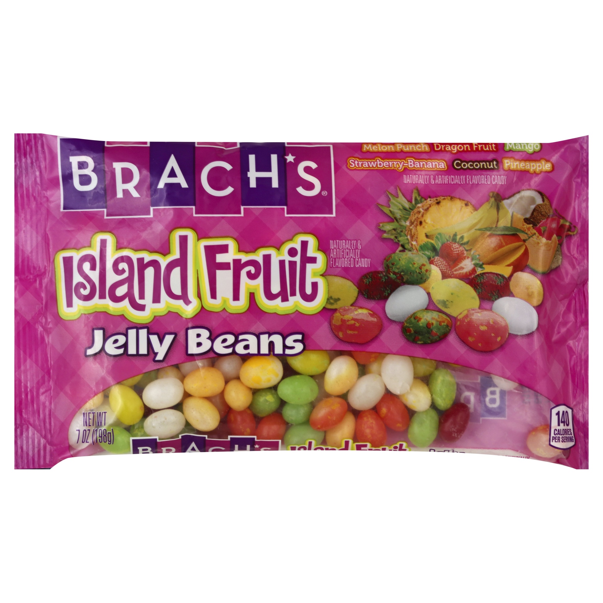 slide 1 of 5, Brach's Island Fruit Jelly Beans, 7 oz