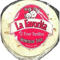 La Favorita Tortillas Flour Bag 12 Count - 24 Oz