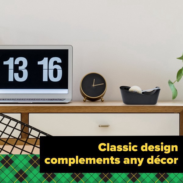 slide 6 of 7, Scotch Desktop 2-Tone Tape Dispensers, Assorted Colors, 1 ct