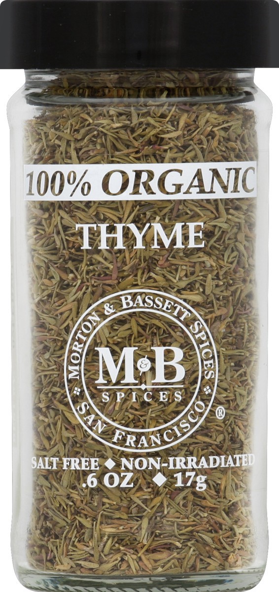 slide 1 of 3, Morton & Bassett Organic Thyme, 0.9 oz