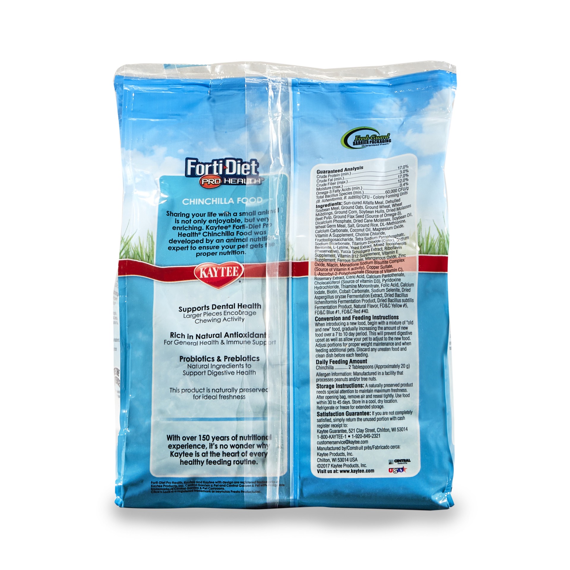 slide 7 of 8, Kaytee Forti-Diet Pro Health Chinchilla Food 3lb, 1 ct