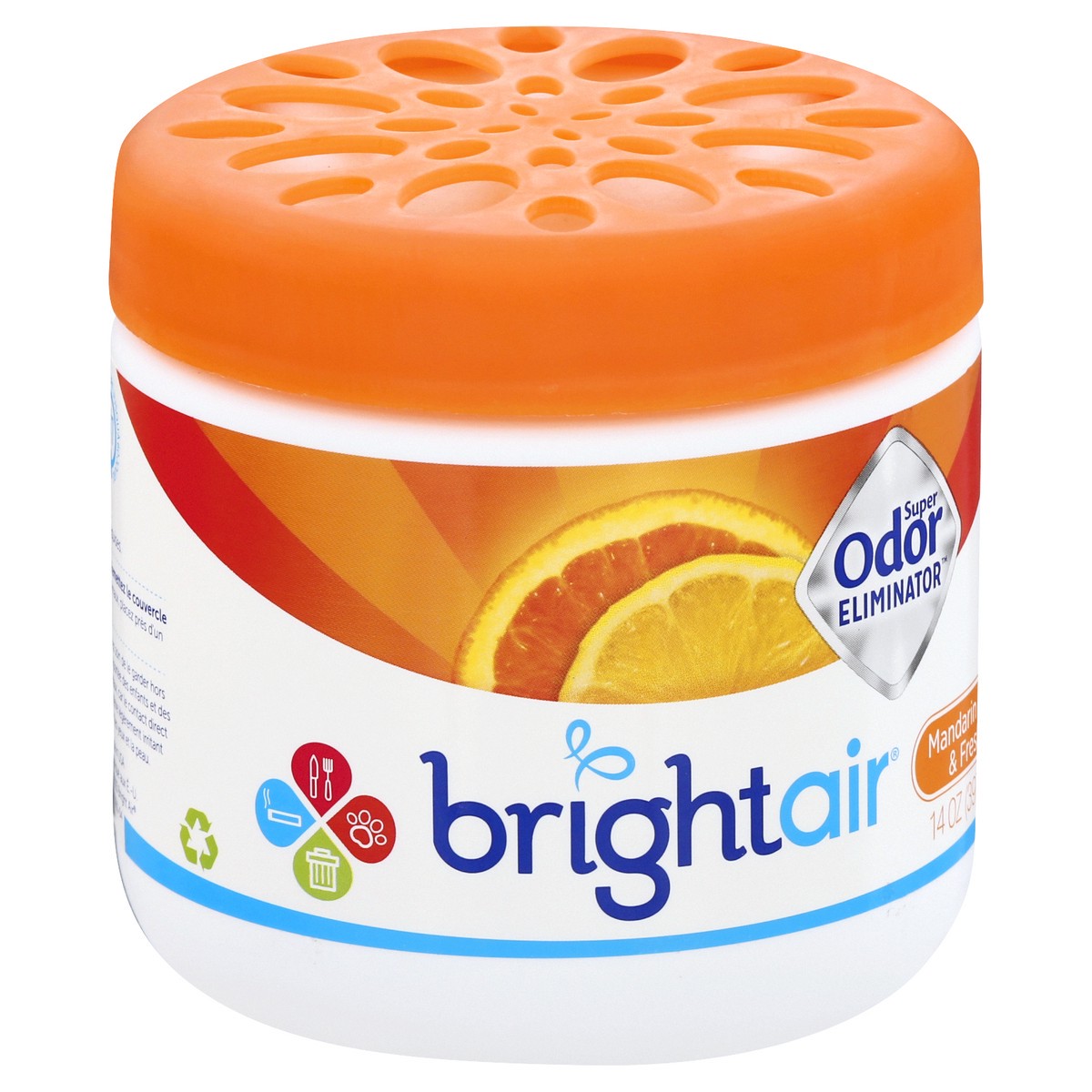 slide 2 of 9, Brightair Mandarin Orange & Fresh Lemon Odor Eliminator 14 oz, 14 oz