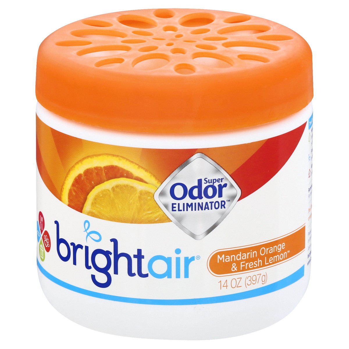 slide 3 of 9, Brightair Mandarin Orange & Fresh Lemon Odor Eliminator 14 oz, 14 oz