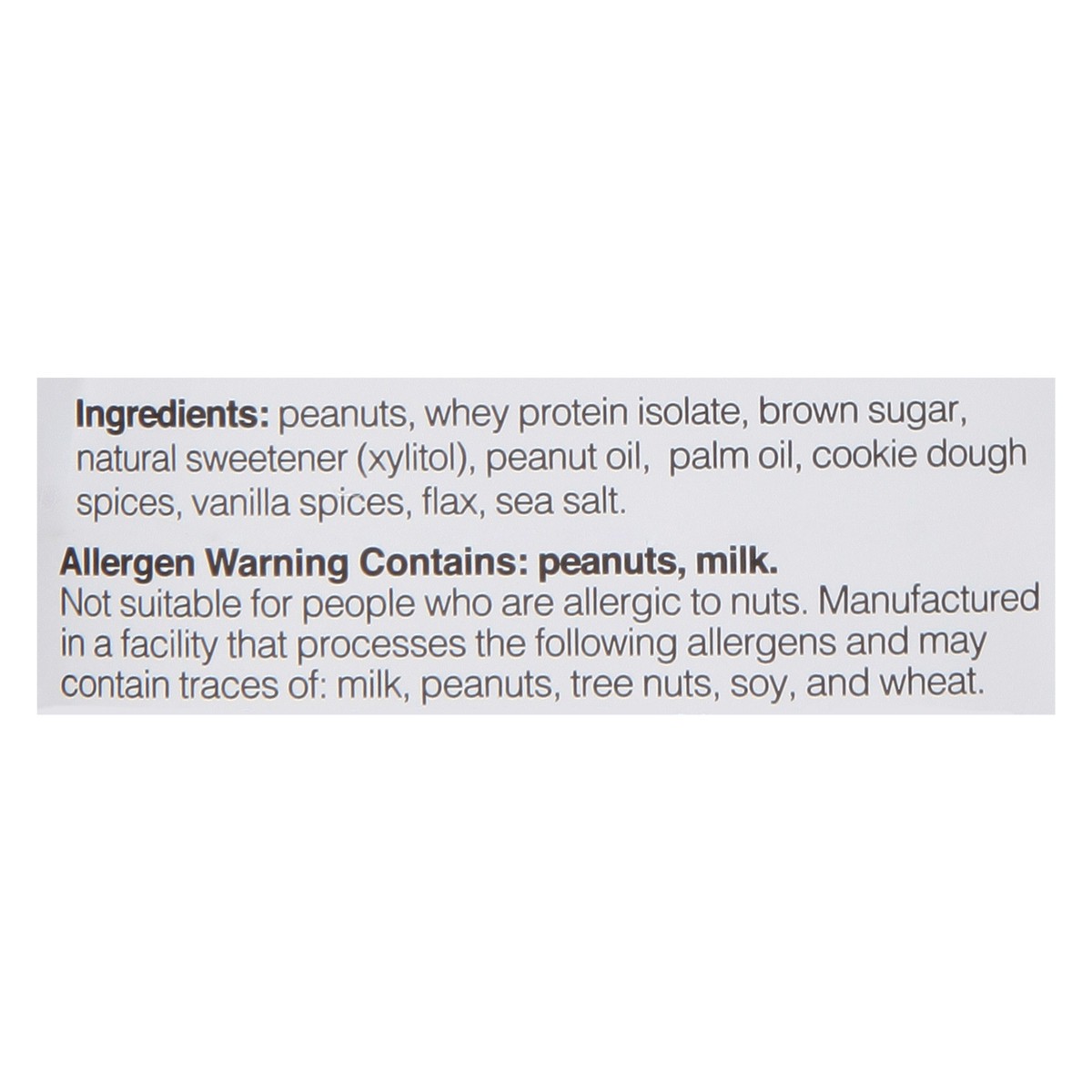 slide 12 of 13, Nuts 'N More Cookie Dough Peanut Spread 1.1 oz, 1.1 oz