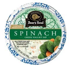 Boar's Head Spinach Greek Yogurt Dip
