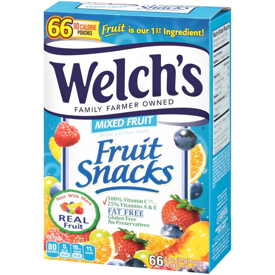 Welchs Mixed Fruit Fruit Snacks 66 Ct Shipt 6279