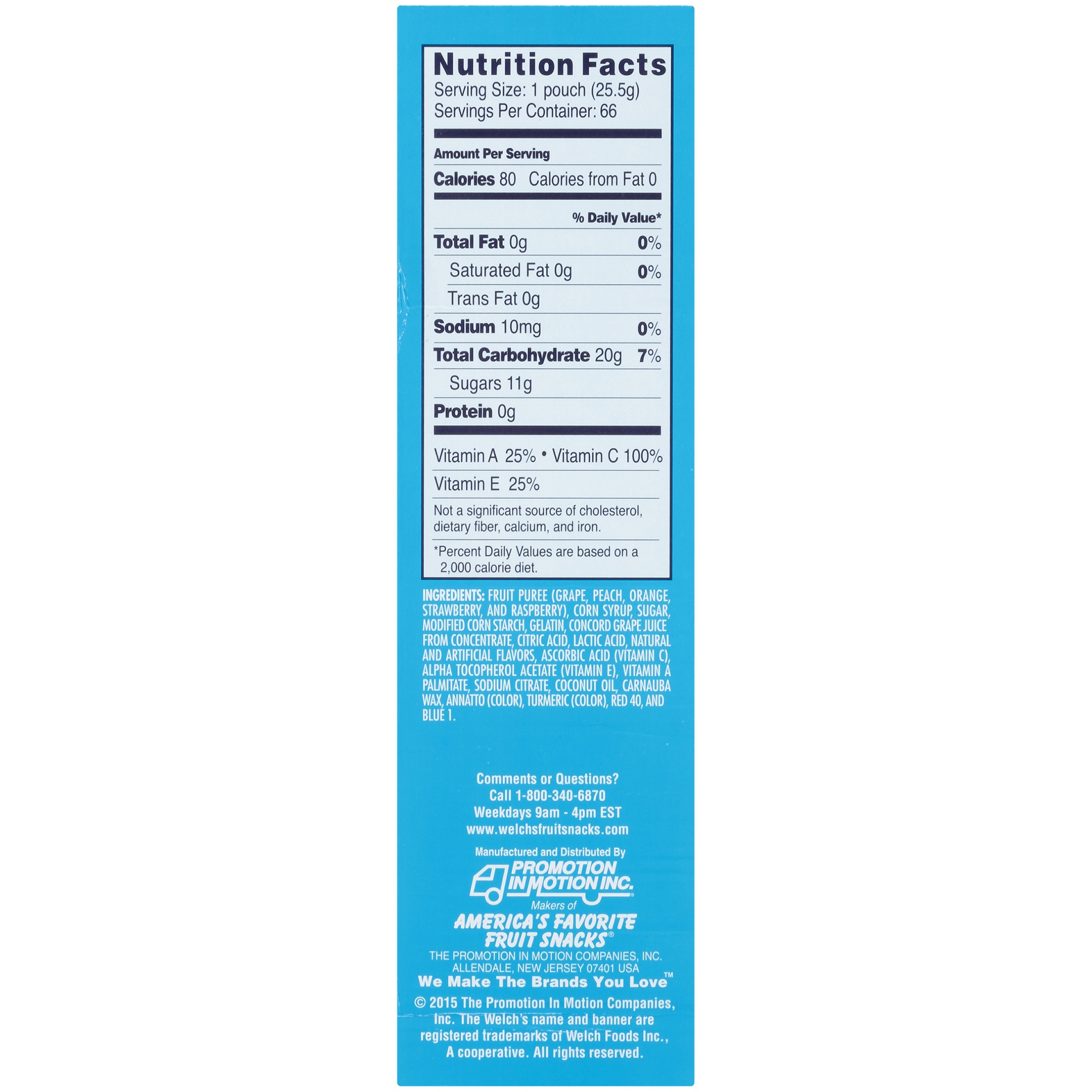 Welch's Mixed Fruit Fruit Snacks 66 ct Shipt