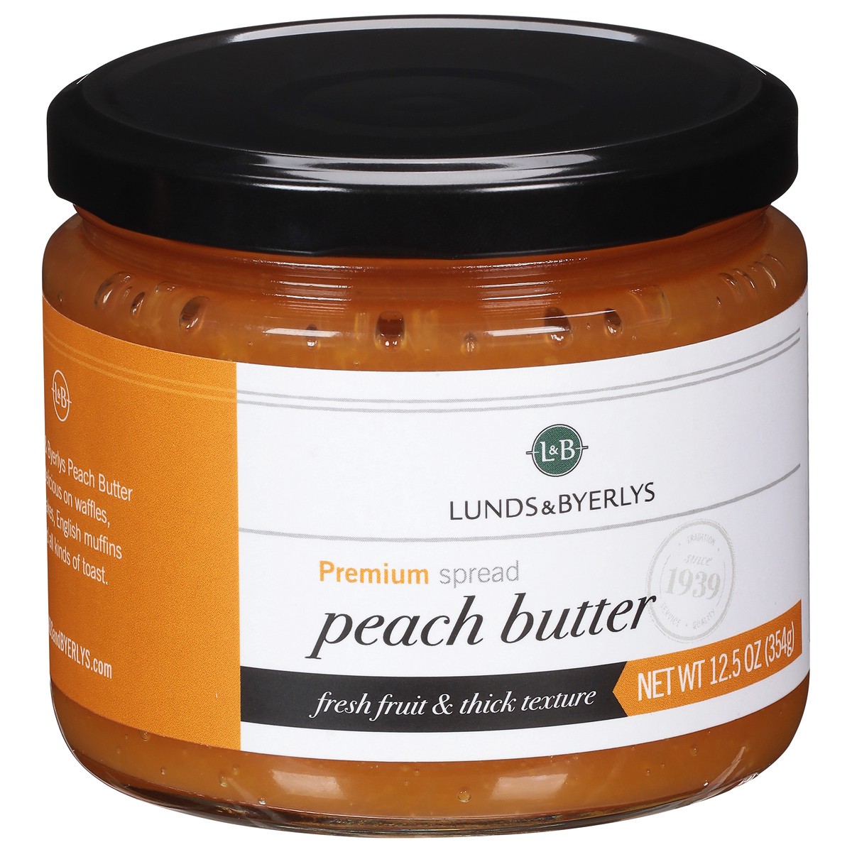 slide 3 of 13, Lunds & Byerlys Peach Butter Premium Spread 12.5 oz, 12.5 oz