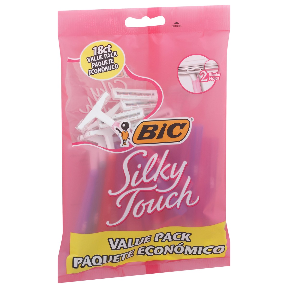 slide 9 of 9, BIC Silky Touch, 18 ct