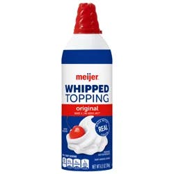 Meijer Whipped Topping