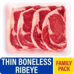 Kroger Thin Boneless Ribeye