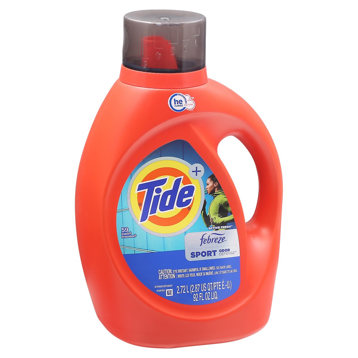 slide 3 of 9, Tide Active Fresh Detergent, 2.87 qt