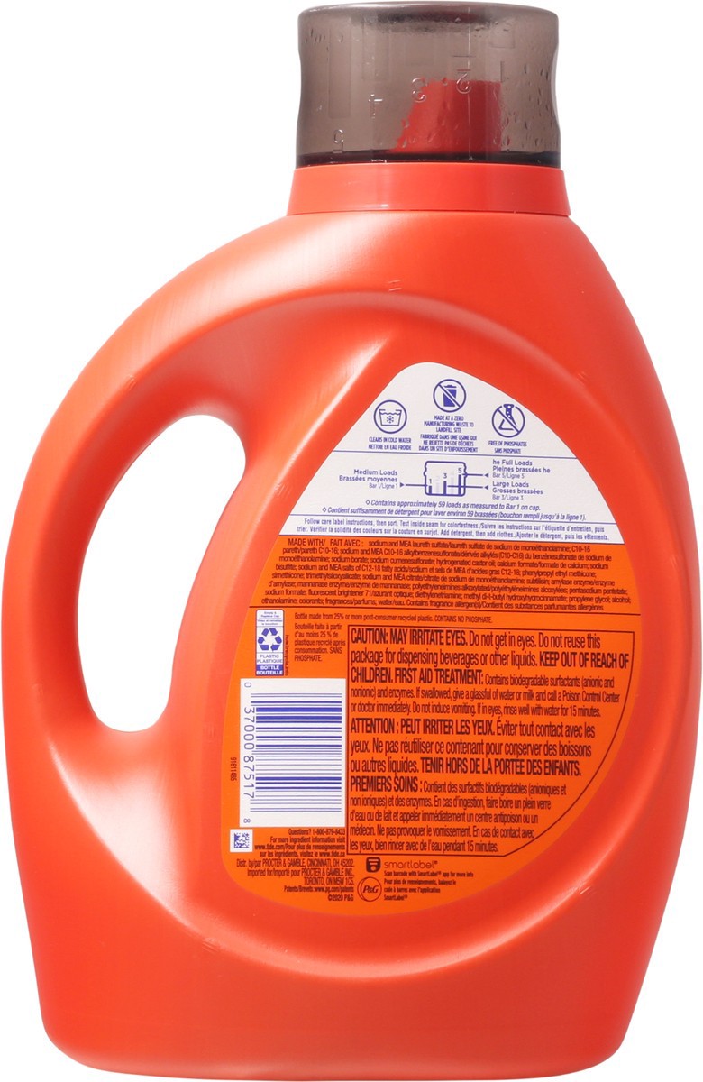 slide 7 of 9, Tide Active Fresh Detergent, 2.87 qt