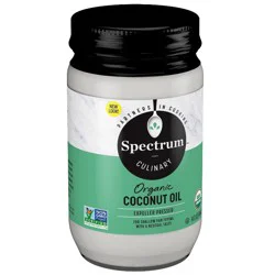Spectrum Culinary Organic Coconut Oil 14 fl. oz. Jar