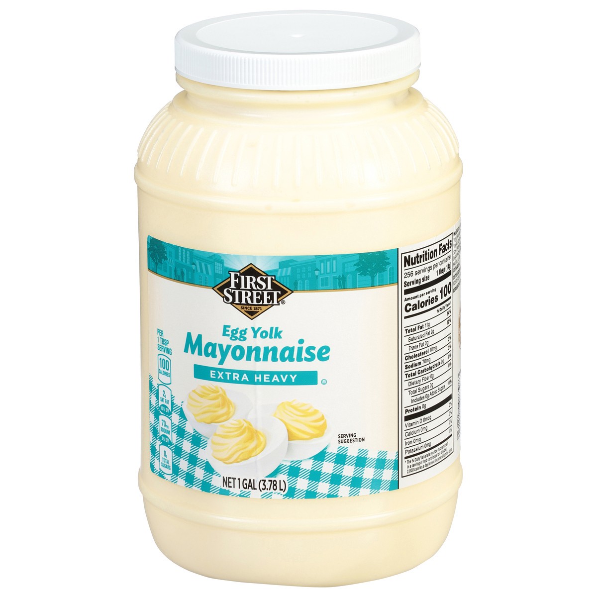 slide 12 of 13, First Street Extra Heavy Mayonnaise, 1 gal