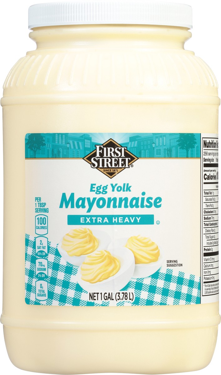 slide 7 of 13, First Street Extra Heavy Mayonnaise, 1 gal