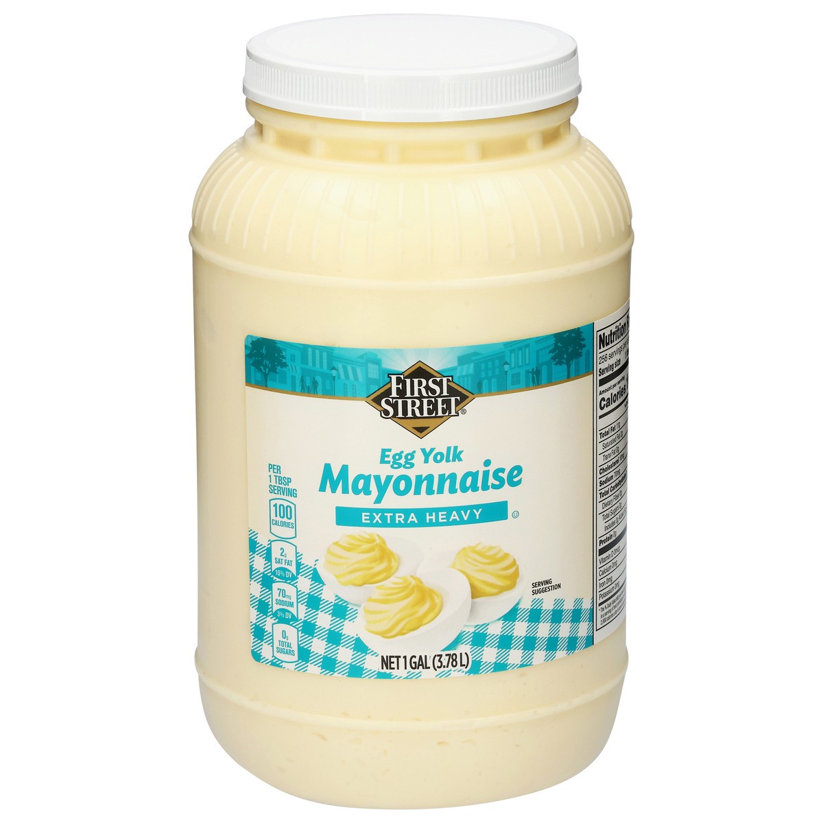 slide 1 of 13, First Street Extra Heavy Mayonnaise, 1 gal