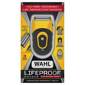 slide 1 of 1, Wahl Lifeproof Lithium Ion Foil Electric Razor, 1 ct