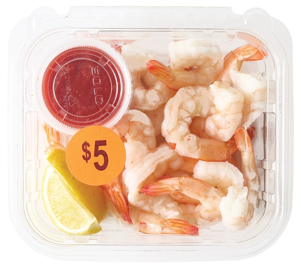 slide 1 of 1, Unseasoned Shrimp Bowl, 7 oz