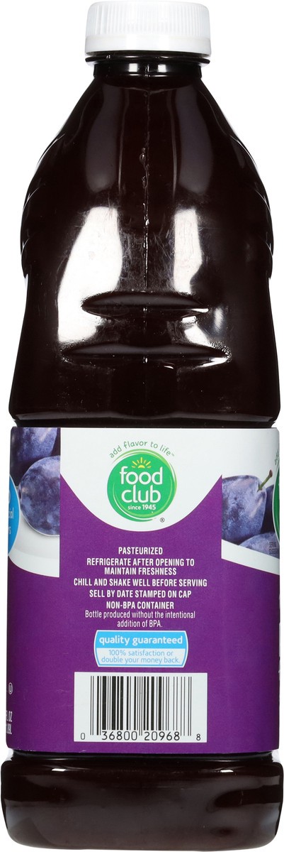 slide 13 of 16, Food Club 100% Unsweetened Prune Juice from Concentrate - 64 fl oz, 64 fl oz