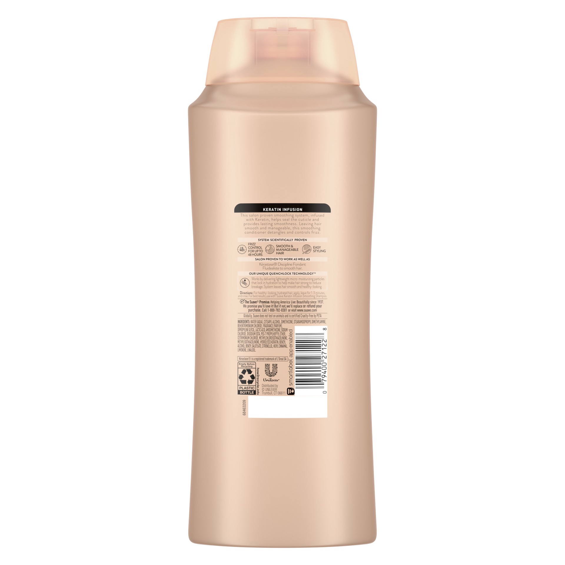 slide 7 of 7, Suave Professionals Smoothing Conditioner Keratin Infusion, 28 oz, 28 oz