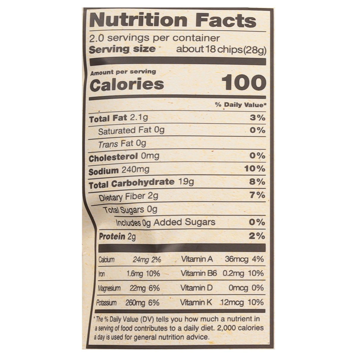 slide 12 of 12, 12 Tides Organic Sea Salt Puffed Kelp Chips 2 oz, 2 oz