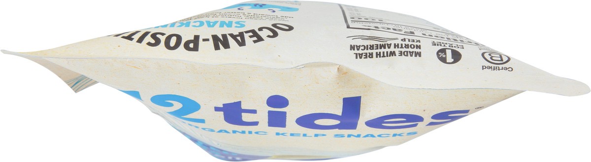 slide 7 of 12, 12 Tides Organic Sea Salt Puffed Kelp Chips 2 oz, 2 oz