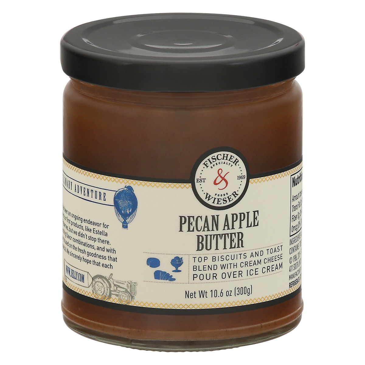 slide 2 of 11, Fischer & Wieser Pecan Apple Butter 10.6 oz, 10.6 oz