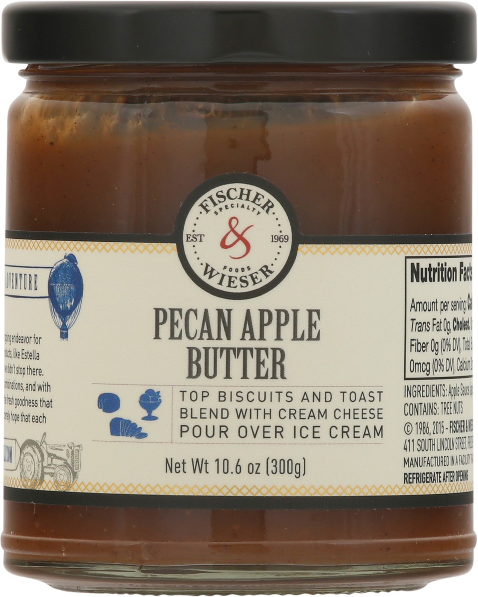 slide 9 of 11, Fischer & Wieser Pecan Apple Butter 10.6 oz, 10.6 oz