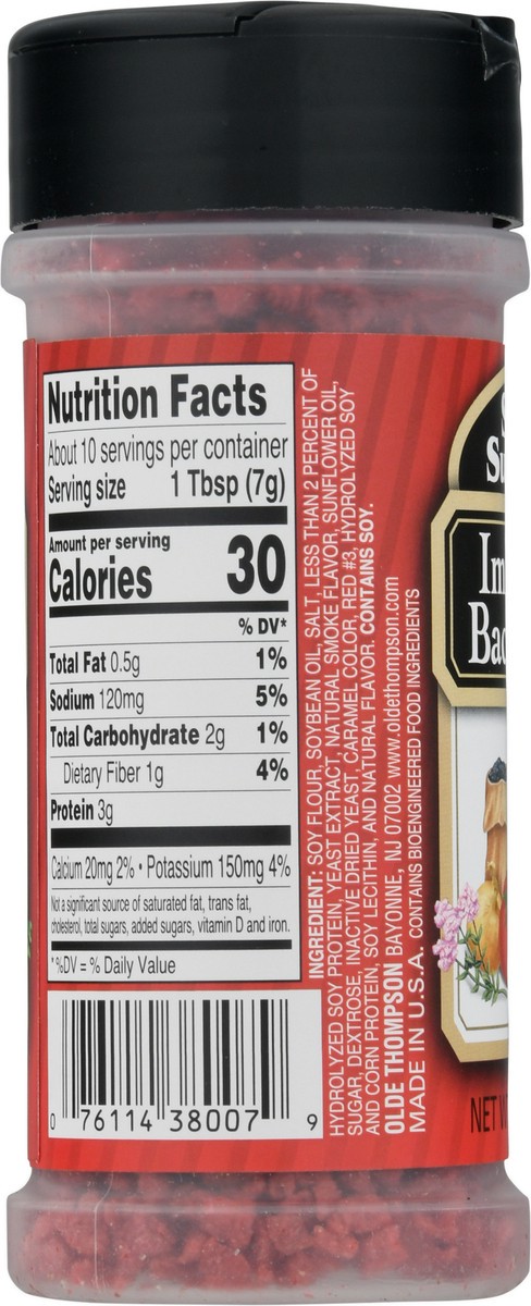 slide 2 of 9, Spice Supreme Imitation Bacon Bits 2.375 oz, 2.38 oz