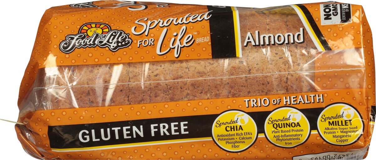 slide 7 of 9, Food for Life Bread Gluten Free Almond, 24 oz