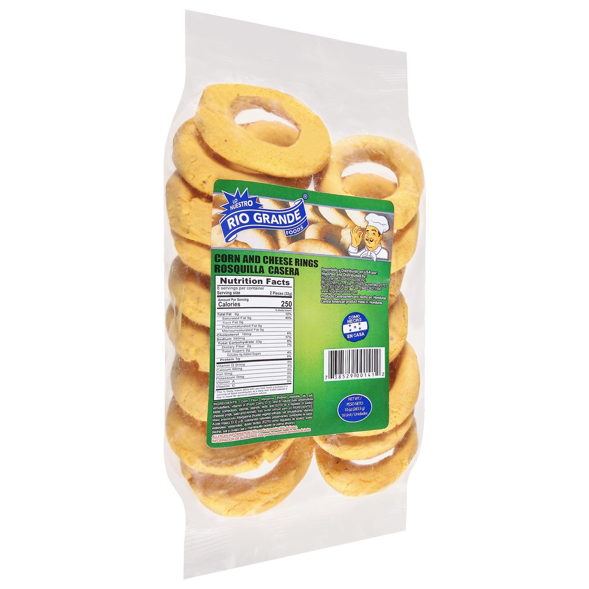 slide 7 of 9, Rio Grande Corn and Cheese Rings 16 Unit 16 ea, 16 ct