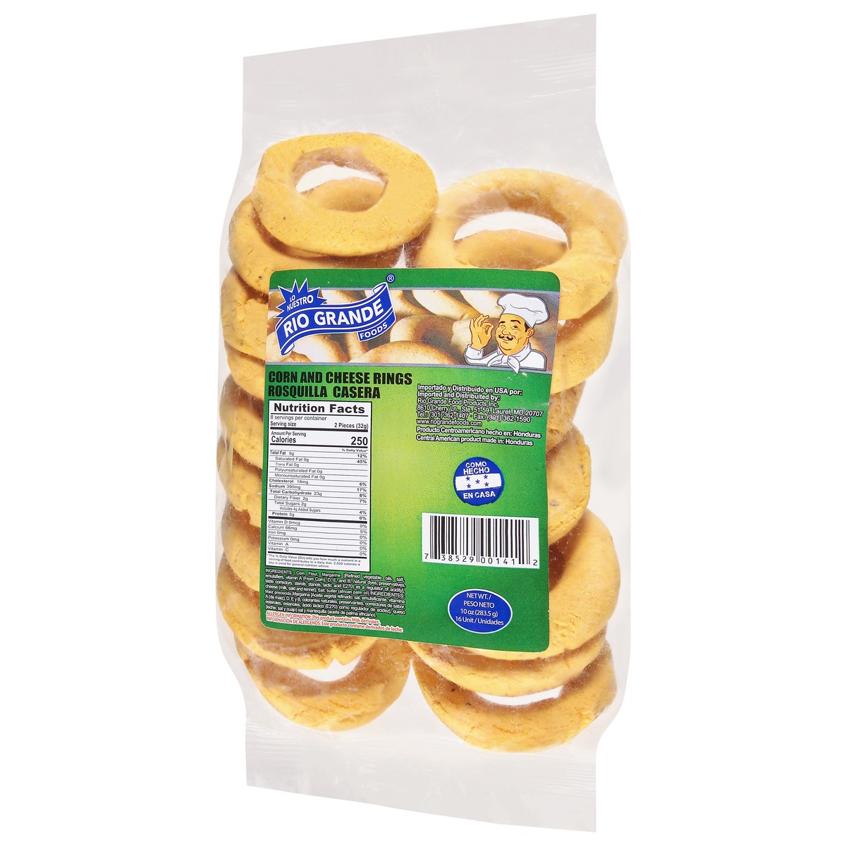 slide 2 of 9, Rio Grande Corn and Cheese Rings 16 Unit 16 ea, 16 ct
