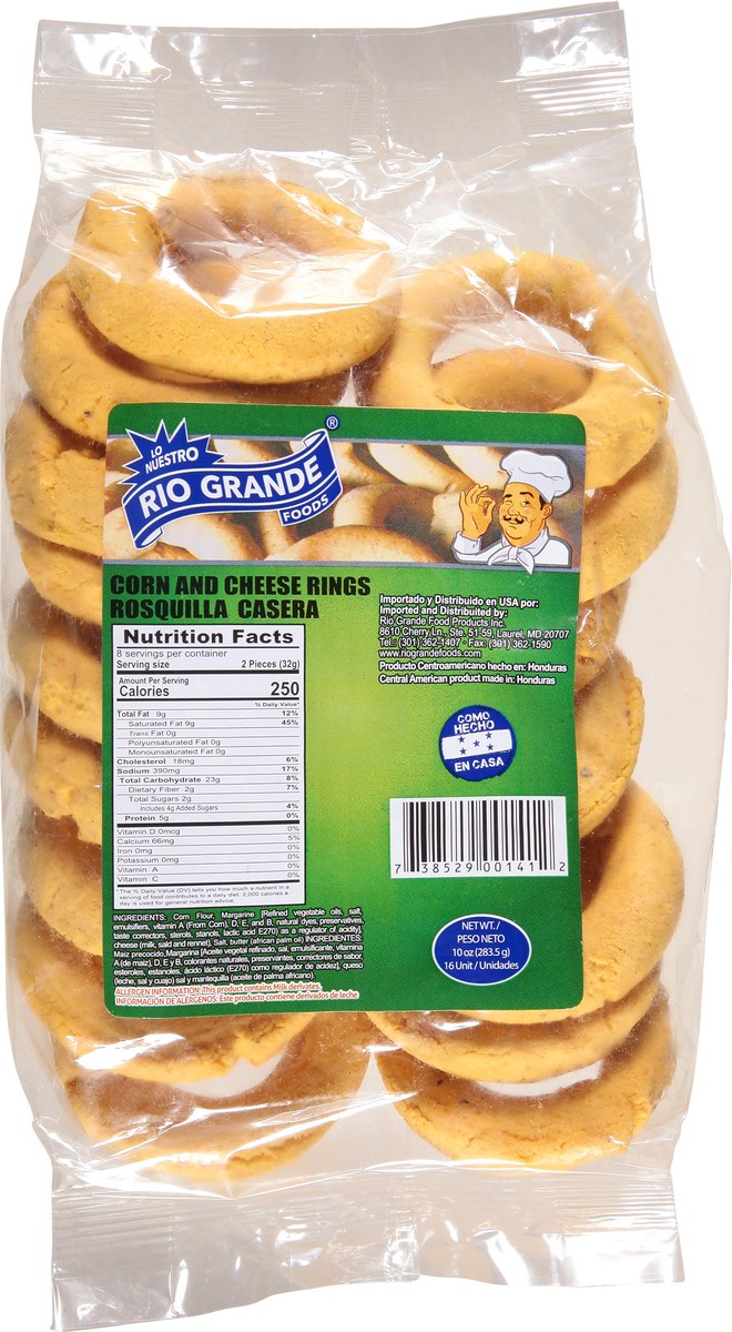 slide 8 of 9, Rio Grande Corn and Cheese Rings 16 Unit 16 ea, 16 ct