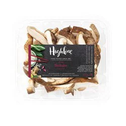 Highline Mushrooms Sliced Shiitake Mushrooms - 4 oz