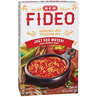 slide 1 of 1, H-E-B Fideo Comida Kit, 6 oz