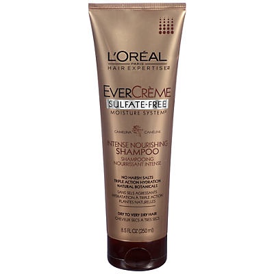 slide 1 of 1, L'Oréal Paris EverCreme Sulfate Free Moisture System Intense Nourishing Shampoo, 8.5 oz