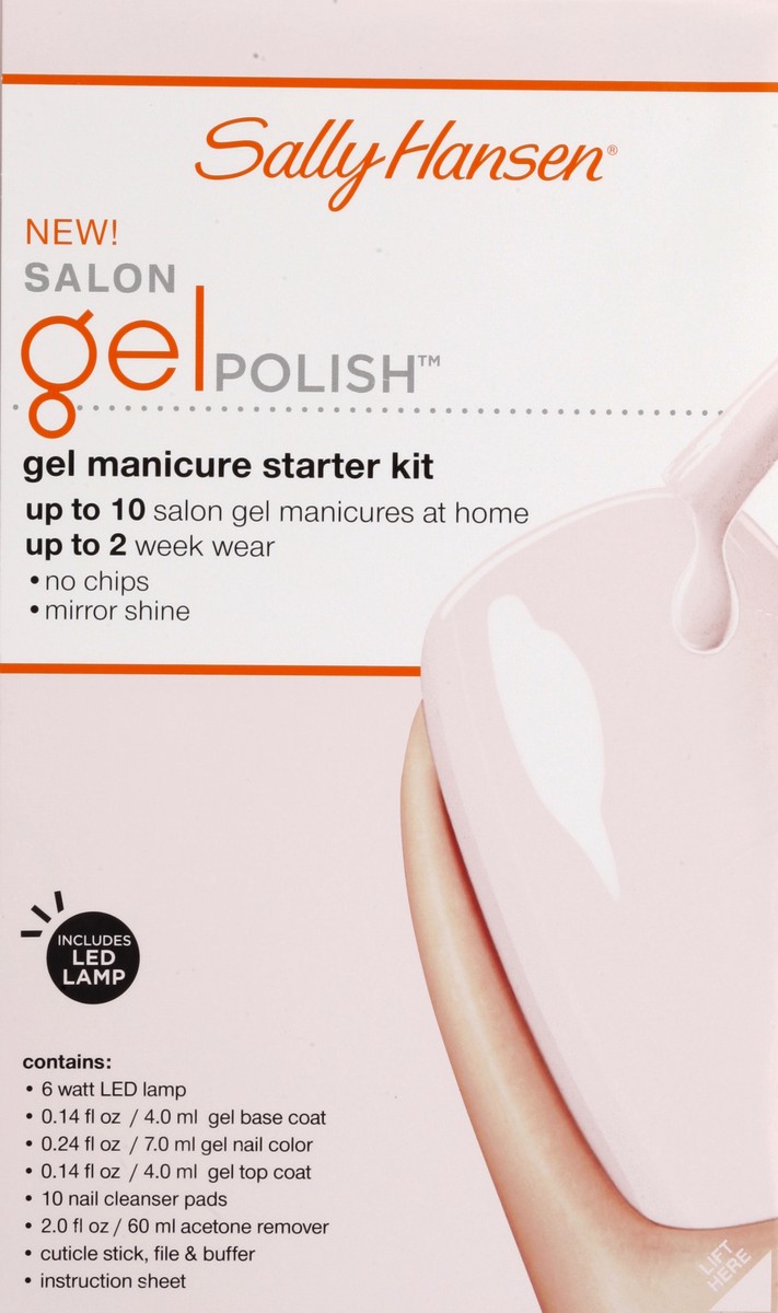 slide 5 of 5, Sally Hansen Manicure Starter Kit, Gel, Shell We Dance 40298, 1 ct