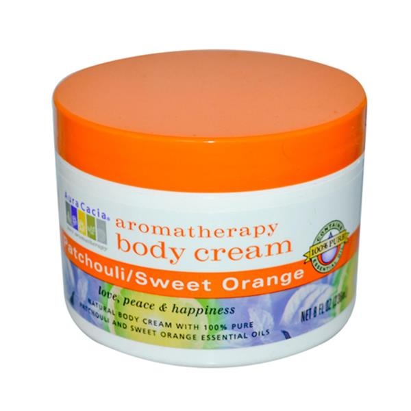 slide 1 of 1, Aura Cacia Body Cream 8 oz, 8 oz