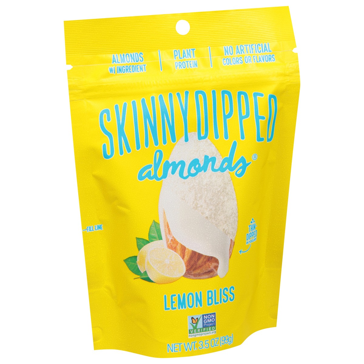 slide 4 of 9, SkinnyDipped Lemon Bliss Almonds, 3.5 oz