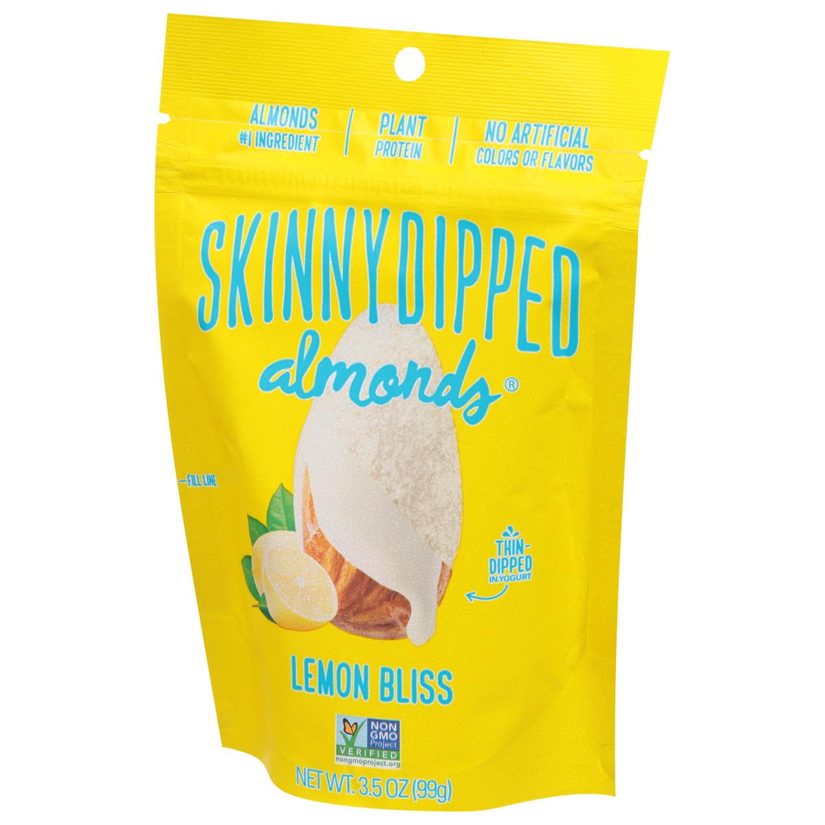 slide 2 of 9, SkinnyDipped Lemon Bliss Almonds, 3.5 oz