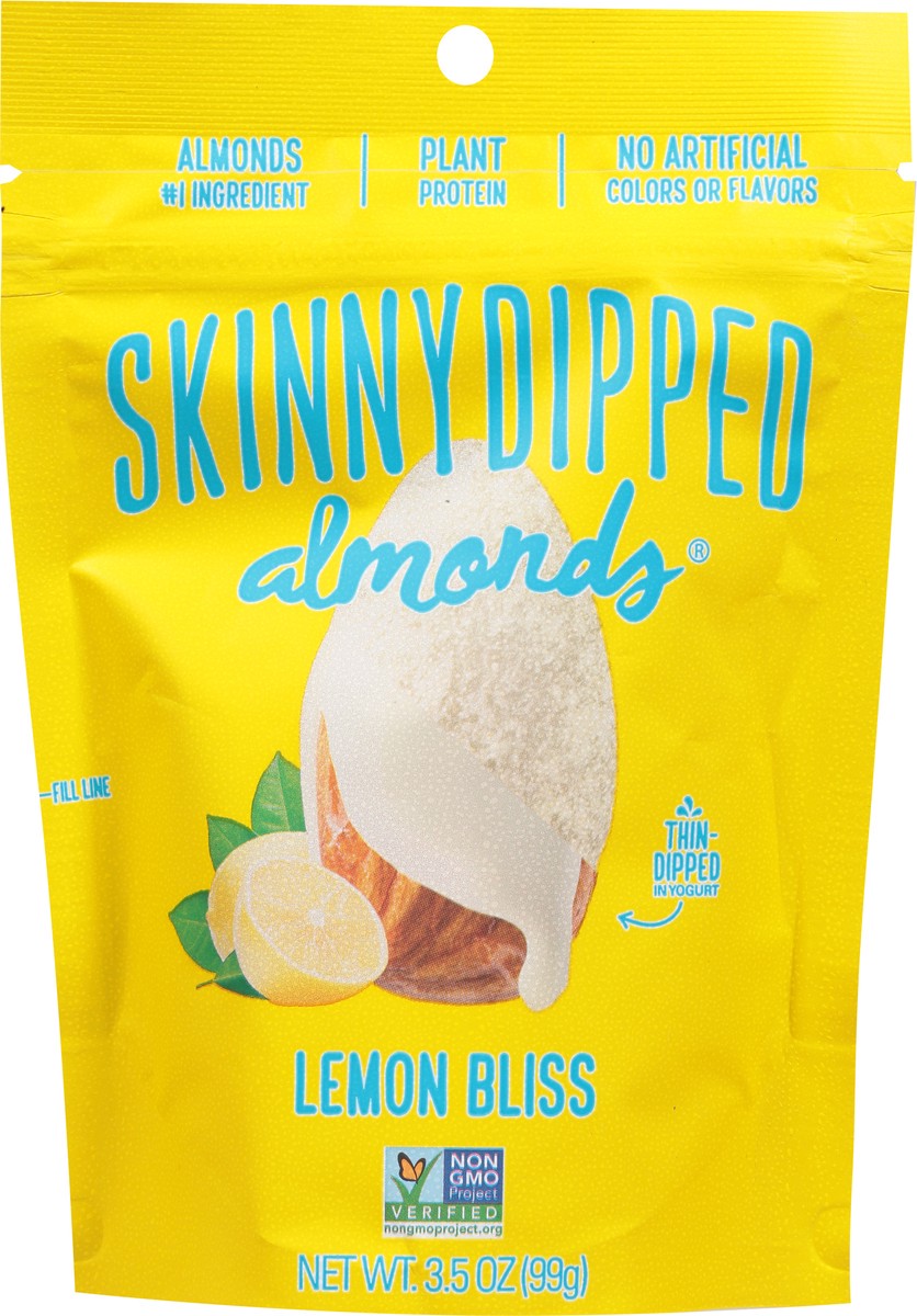 slide 7 of 9, SkinnyDipped Lemon Bliss Almonds, 3.5 oz