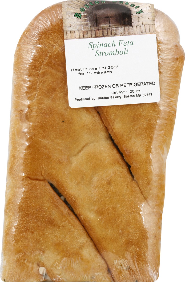 slide 5 of 8, Boston Bakery Stromboli, Spinach Feta, 20 oz