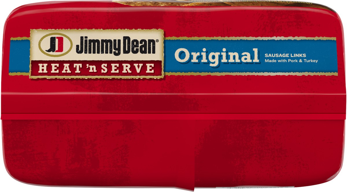 slide 4 of 5, Jimmy Dean Heat 'N Serve Original Pork Breakfast Sausage Links, 36 Count, 663.38 g