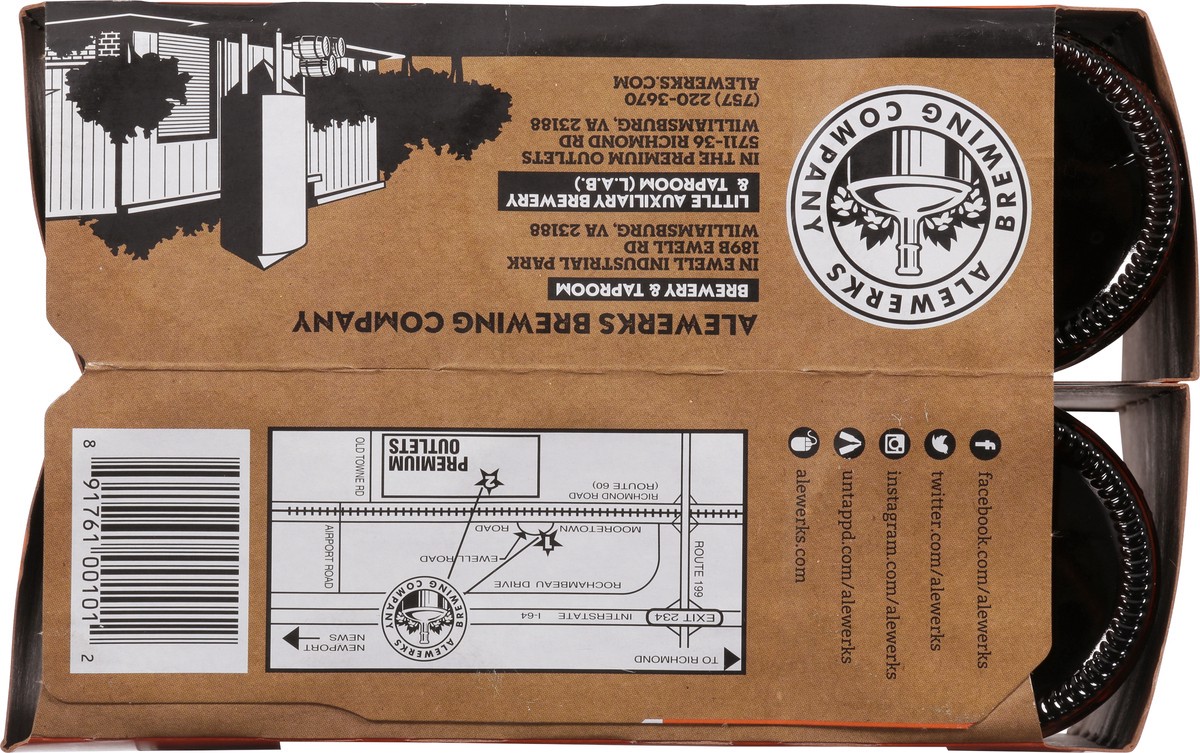 slide 5 of 9, Alewerks Brewing Company Lager Weekend Beer 6 - 12 oz Bottles, 6 ct