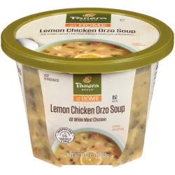 Panera Bread at Home Lemon Chicken Orzo Soup